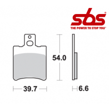 SBS 667 Brake Pad Kit