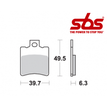 SBS 697 Brake Pad Kit