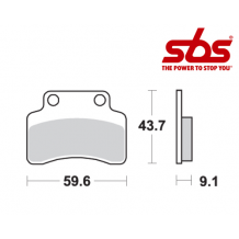 SBS 723 Brake Pad Kit
