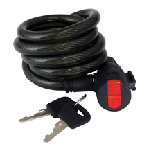 2 Keys LOCB65 Length 165cm 65" Motorbike Security Mammoth Snake Cable and Lock