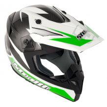 Stealth Helmet HD210 MX Carbon Stealth GP Replica - Green