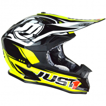 JUST1 J32 Rave Crash Helmet Neon Yellow