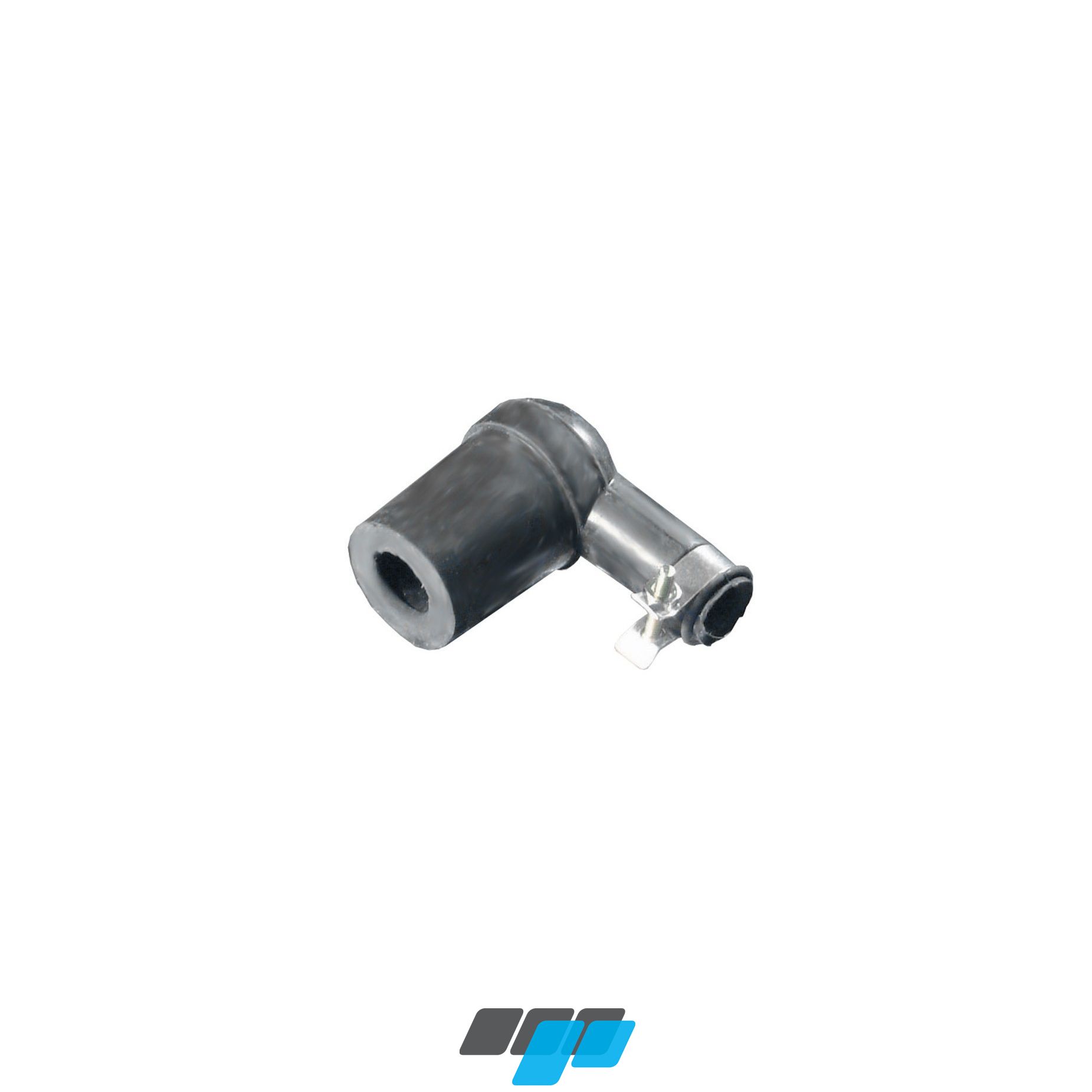 Universal Motorcycle Black Rubber Plug Cap